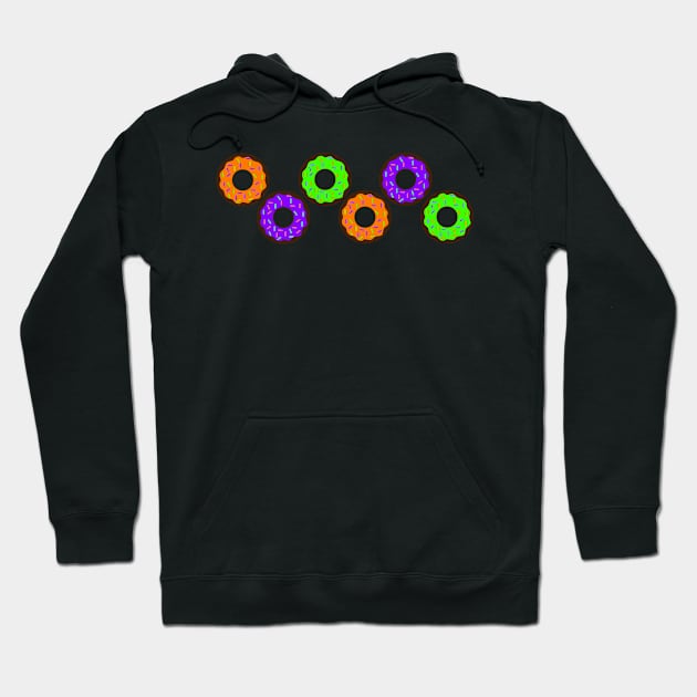 Spooky Donut Rings Hoodie by ShawnIZJack13